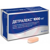 Детралекс таблетки покрытые пленочной оболочкой 1000мг №30