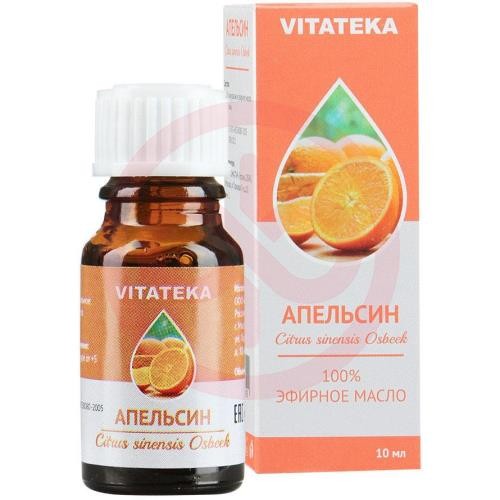 Витатека масло эфирное 10мл апельсин Витатека масло эфирное 10мл апельсин