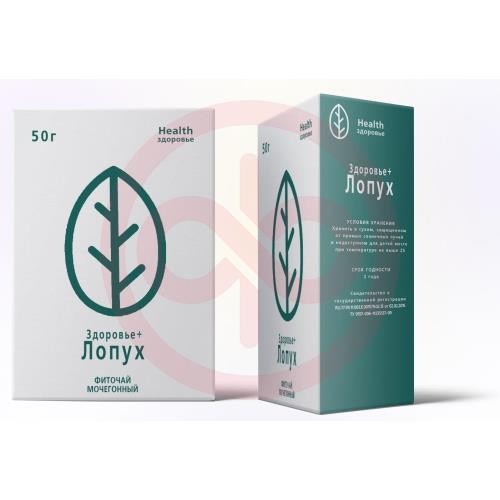 Здоровье +  фиточай 50г лопух
