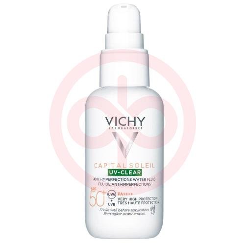 Виши капсолей флюид для лица 40мл с/защит невесомый п/несоверш uv-сlear spf50 +