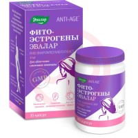 Эвалар анти-эйдж фитоэстрогены капсулы кишечнорастворимые 0.25г №30