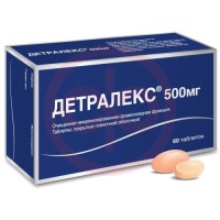 Детралекс таблетки покрытые оболочкой 500мг №60