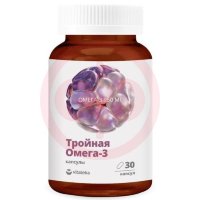 Витатека тройная омега-3 капсулы 950мг 1700мг №30
