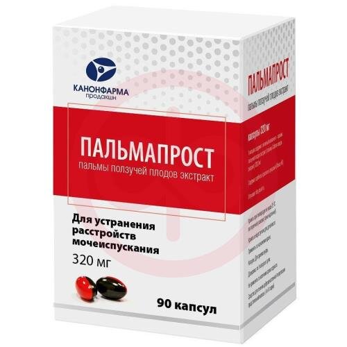 Пальмапрост капсулы 320мг №90 Пальмапрост капсулы 320мг №90
