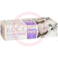 Рокс про зубная паста 135г деликат. отбел. освеж. мята (fresh mint)