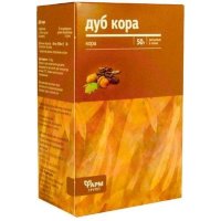 Дуба кора 50г. (бад) чайн.напиток /фармгрупп/