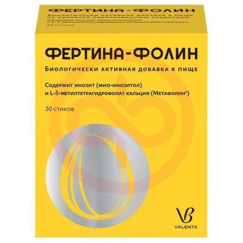 Фертина-фолин порошок №30 Фертина-фолин порошок №30