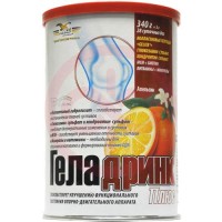 Геладринк плюс порошок 340г апельсин