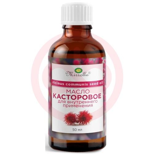 Мирролла касторовое масло для внутреннего применения 50мл Мирролла касторовое масло для внутреннего применения 50мл