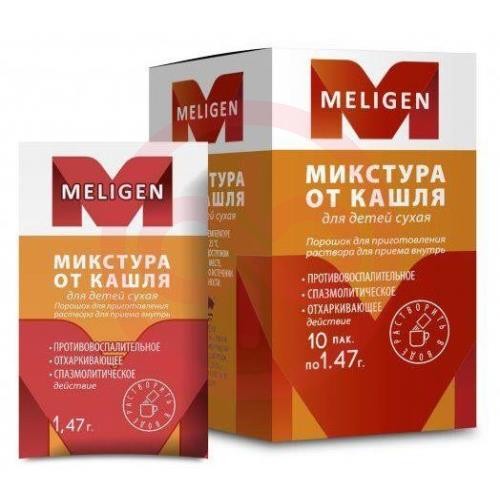 Микстура от кашля для детей сухая порошок для приготовления раствора для приема внутрь 1,47г №10 Микстура от кашля для детей сухая порошок для приготовления раствора для приема внутрь 1,47г №10