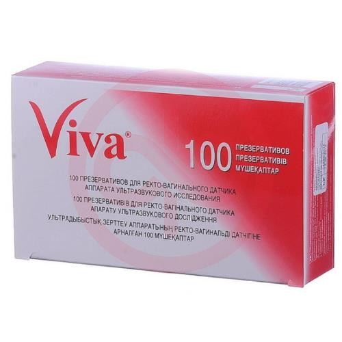 Вива презервативы №100 для узи Вива презервативы №100 для узи