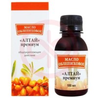 Алтай премиум масло 100мл облепиховое