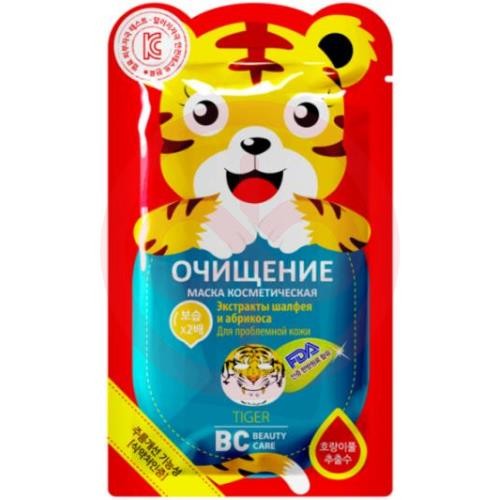 Биси маска очищающая д/лица тигр 25мл. [beauty care]