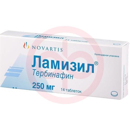 Ламизил таблетки 250мг №14 Ламизил таблетки 250мг №14