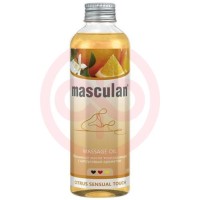 Маскулан масло массажное 200мл тонизир. цитрус