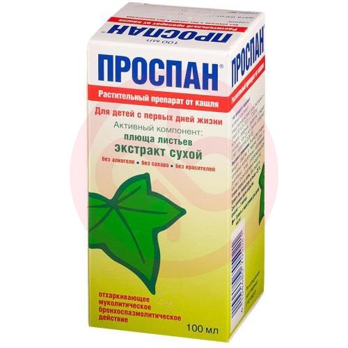 Проспан раствор для приема внутрь 2,5мл 100мл Проспан раствор для приема внутрь 2,5мл 100мл