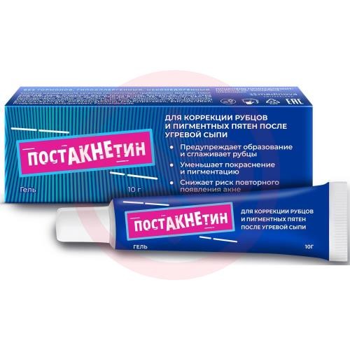 Постакнетин гель 10г