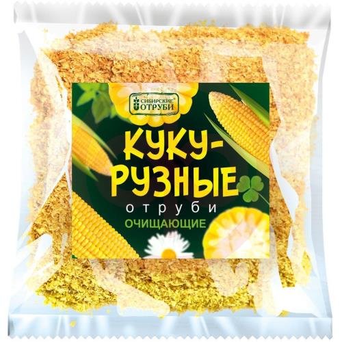 Сибирские отруби кукурузные 180г очищающие Сибирские отруби кукурузные 180г очищающие