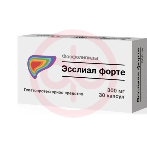 Эсслиал форте капсулы 300мг №30 Эсслиал форте капсулы 300мг №30