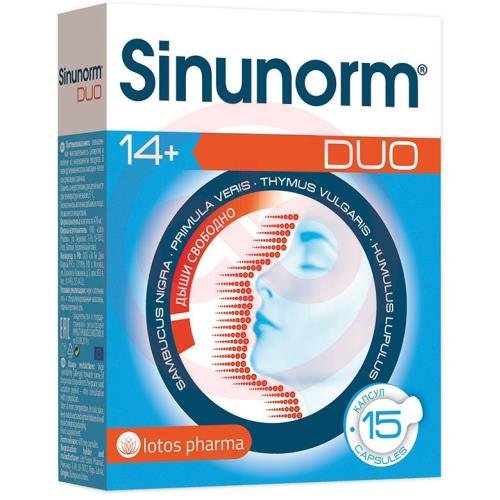 Синунорм дуо №15 капс. [lotos pharma]