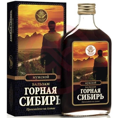 Магия трав бальзам 250мл горная сибирь мужской