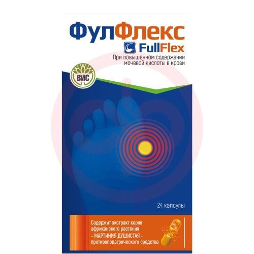 Фулфлекс капсулы 300мг №24 Фулфлекс капсулы 300мг №24