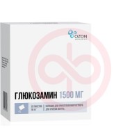 Глюкозамин порошок для приготовления раствора для приема внутрь 1500мг 4г №20