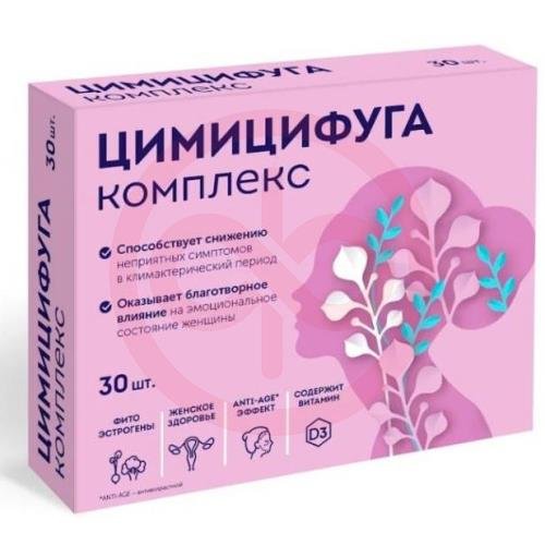 Цимицифуга комплекс таблетки 165мг №30 Цимицифуга комплекс таблетки 165мг №30