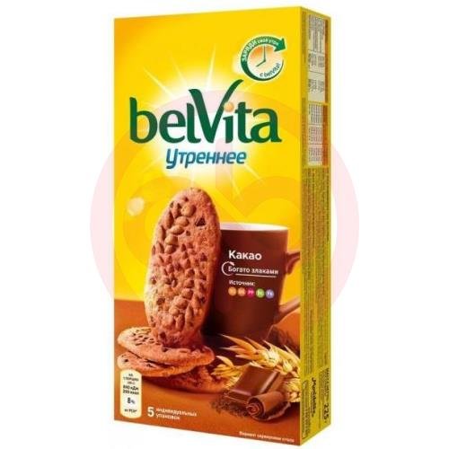Белвита печенье 225г утреннее с какао