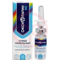 Оксифлурин нс спрей назальный 0,025% 10мл