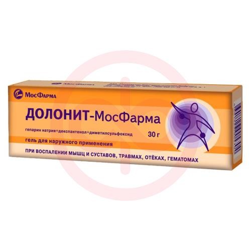Долонит-мосфарма гель для наружного применения 30г Долонит-мосфарма гель для наружного применения 30г