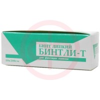 Бинтли-т бинт липкий проницаемый 10смх2м