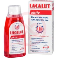 Лакалют актив ополаскиватель для полости рта 300мл