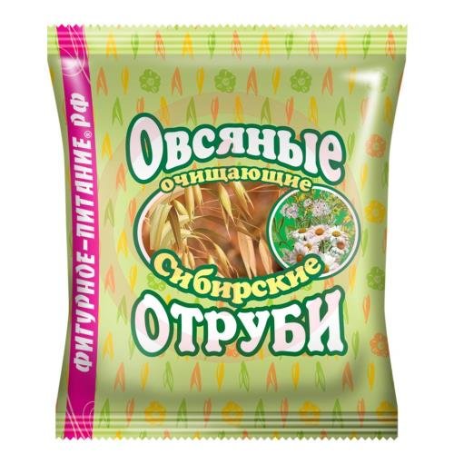 Сибирские отруби диет. овсяные очищ. 200г.
