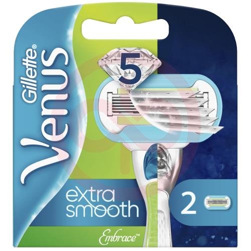 Жиллет венус эмбрейс кассеты сменные для бритья №2 extra smooth Жиллет венус эмбрейс кассеты сменные для бритья №2 extra smooth
