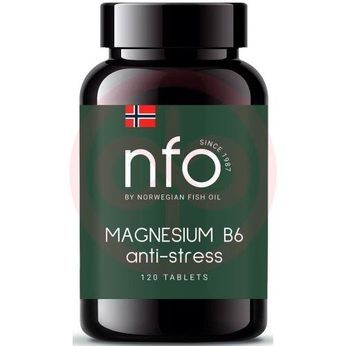 Норвегиан фиш оил таблетки №120 комплекс магния + витамина в6