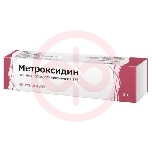 Метроксидин гель для наружного применения 1% 30г