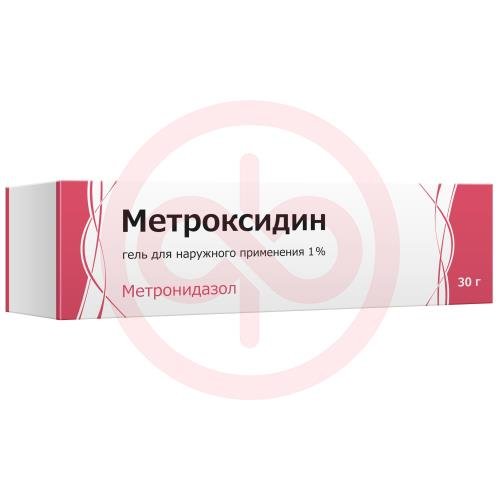Метроксидин гель для наружного применения 1% 30г Метроксидин гель для наружного применения 1% 30г