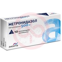 Метронидазол авексима суппозитории вагинальные 500мг №10