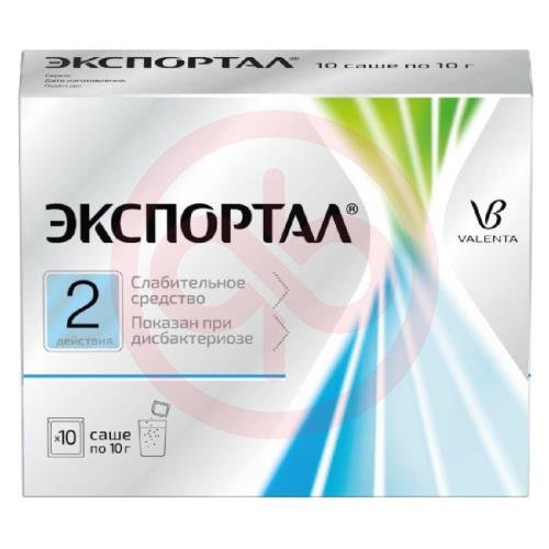 Экспортал порошок для приготовления раствора для приема внутрь 10г №10 Экспортал порошок для приготовления раствора для приема внутрь 10г №10