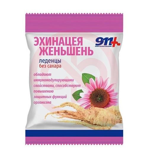 911 ваша служба спасения леденцы без сахара 50г эхинацея/женьшень/вит. с 911 ваша служба спасения леденцы без сахара 50г эхинацея/женьшень/вит. с