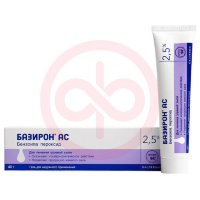 Базирон ас гель для наружного применения 2,5% 40г