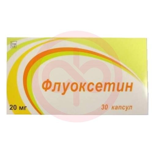 Флуоксетин капсулы 20мг №30 Флуоксетин капсулы 20мг №30