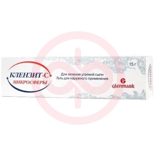 Клензит-с микросферы гель для наружного применения 30г