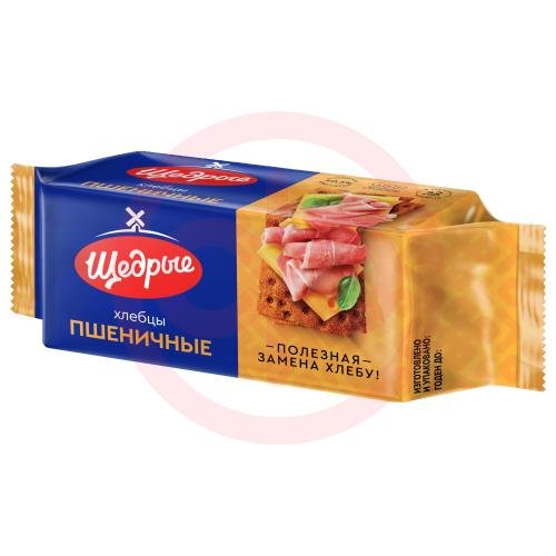 Щедрые хлебцы 100г пшеничные