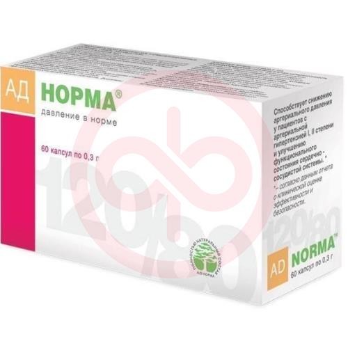 Ад-норма капсулы 300мг №60 Ад-норма капсулы 300мг №60