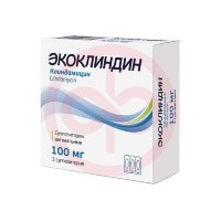 Экоклиндин суппозитории вагинальные 100мг №3