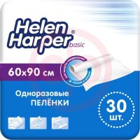 Хелен харпер бэйсик пеленки одноразовые впитывающие №30 60х90см