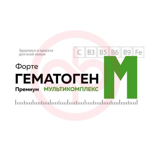 Гематоген форте премиум плитка 35г мультикомплекс Гематоген форте премиум плитка 35г мультикомплекс