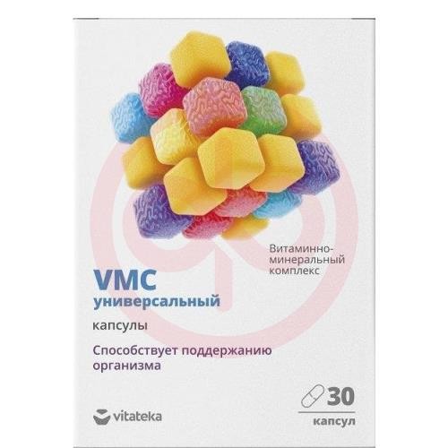 Витатека витаминно-минеральный комплекс капсулы 764мг №30 универсальный Витатека витаминно-минеральный комплекс капсулы 764мг №30 универсальный